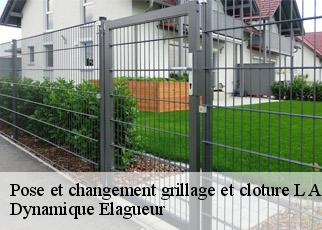 Pose et changement grillage et cloture l-aubepin-39160 Dynamique Elagueur