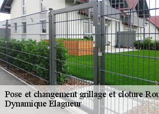 Pose et changement grillage et cloture rouffange-39350 Dynamique Elagueur